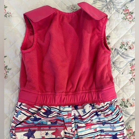 Spyder Little Girls Ski Bib Bitsy Sparkle Snow Winter size 2 - Picture 9 of 12